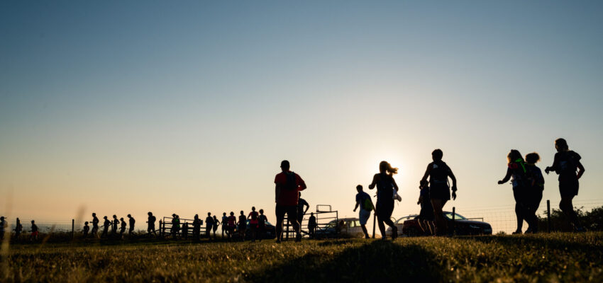 Ultramarathon runners training