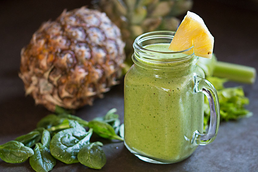 energy boosting green smoothie