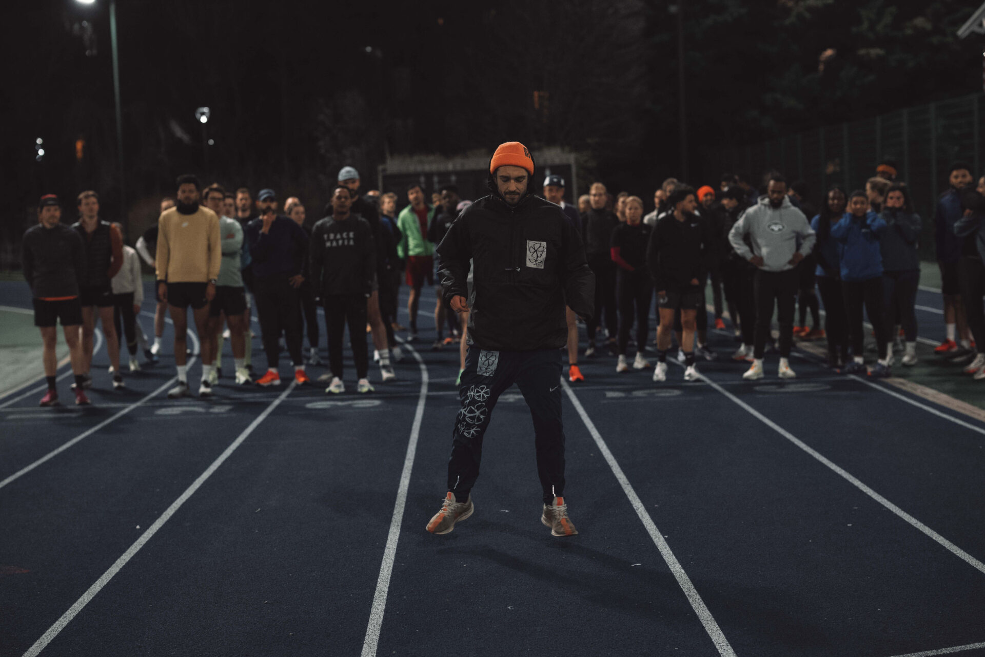 Track running session at Track Mafia